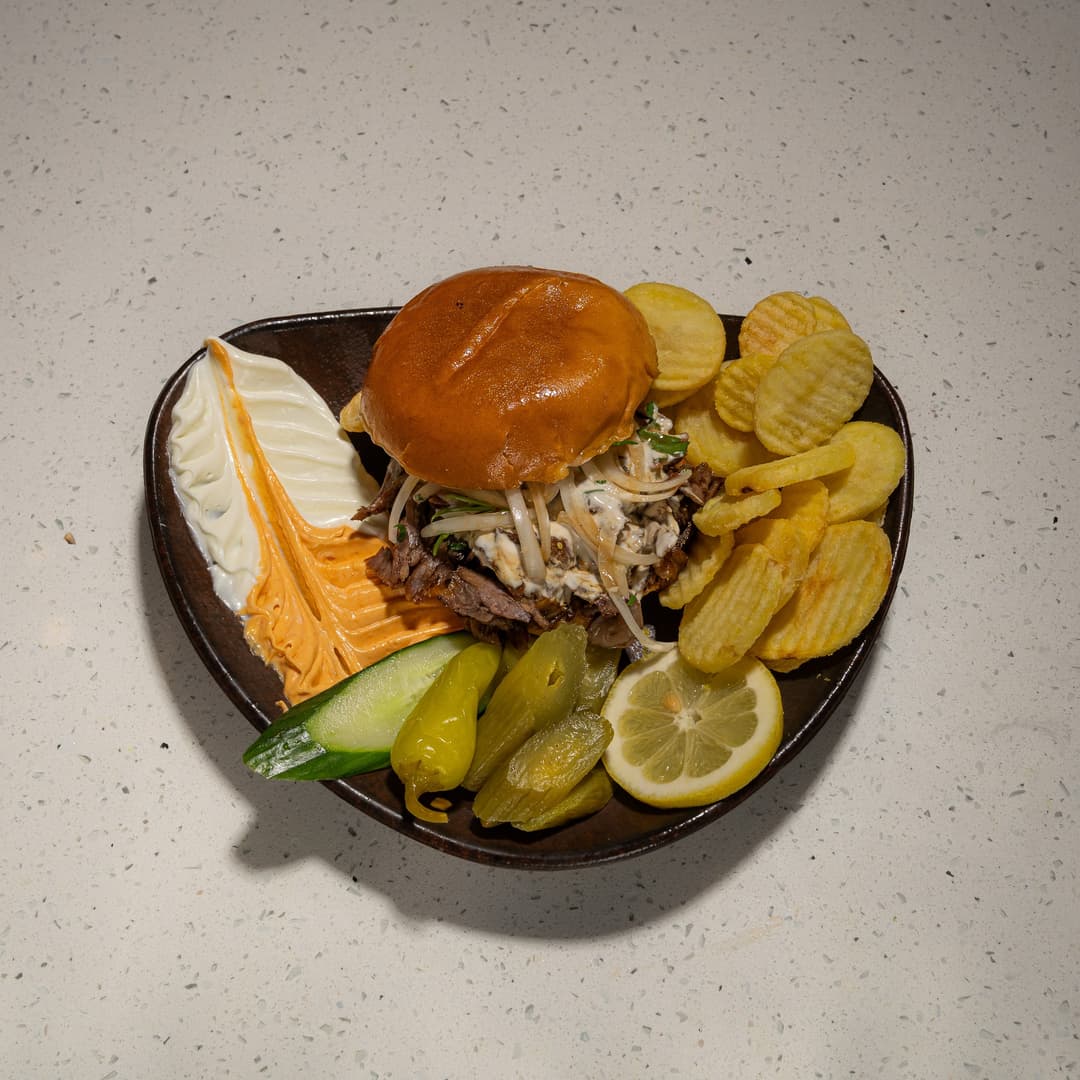 Beef Shawarma Burger Combo