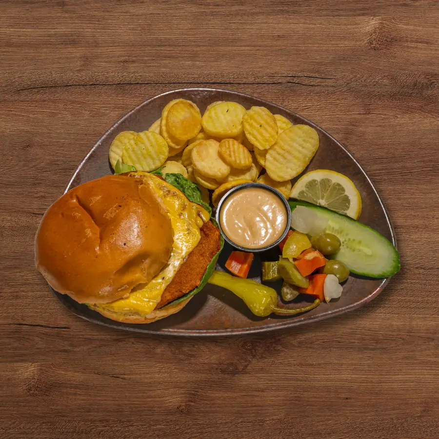 Chicken Cheese Burger