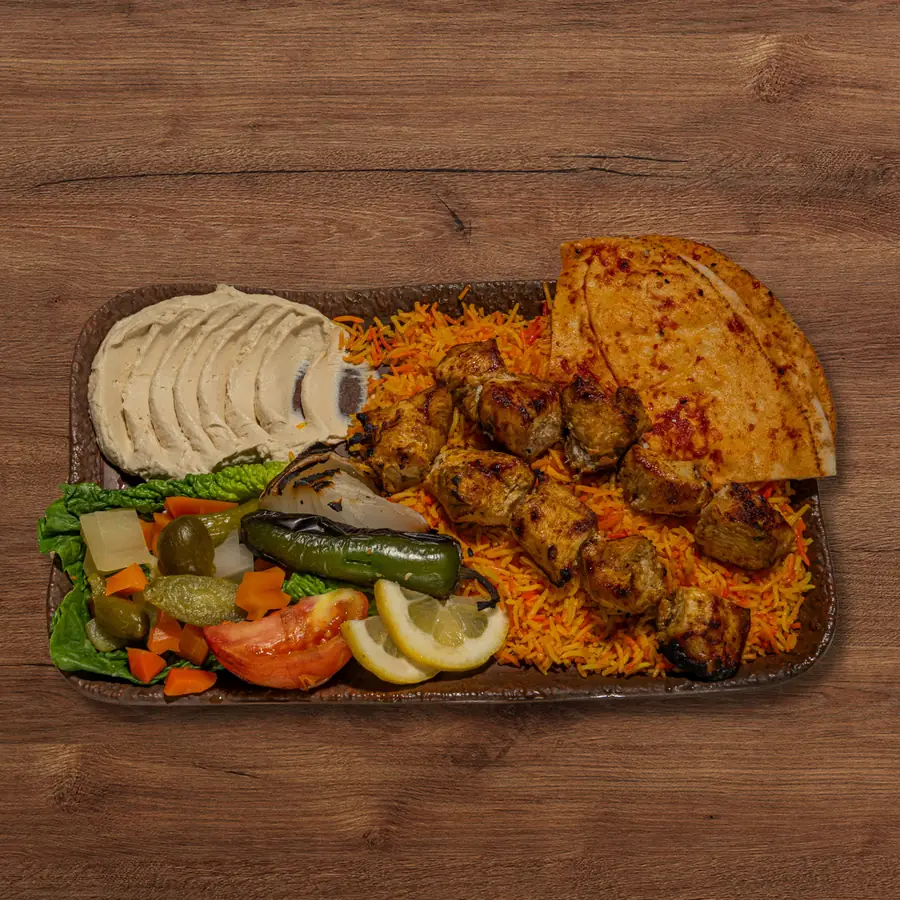 Chicken Kabob Platter