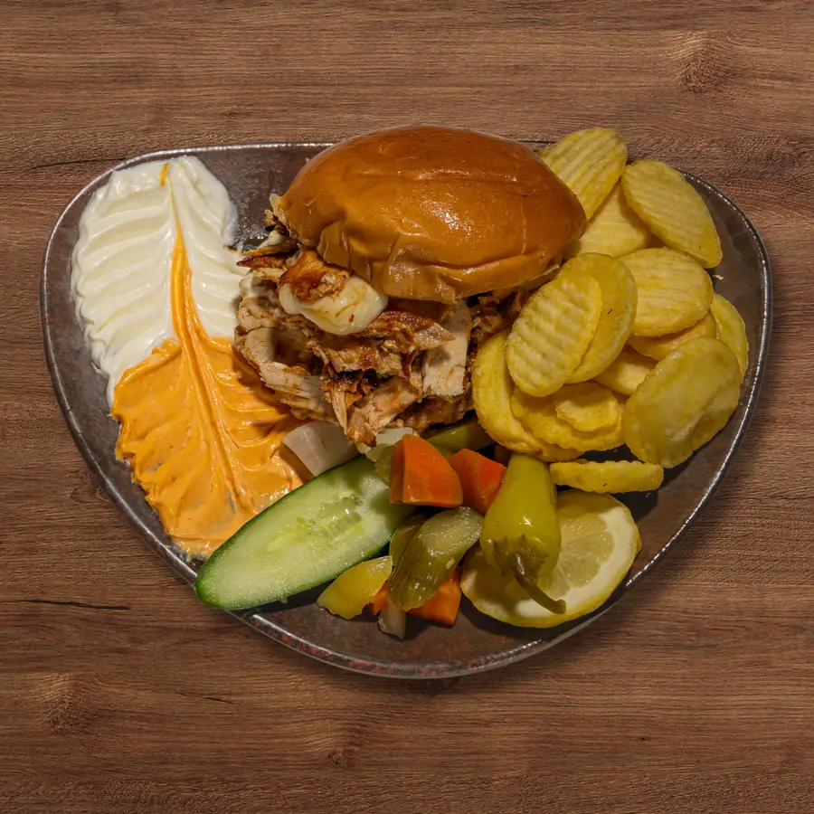 Chicken Shawarma Burger