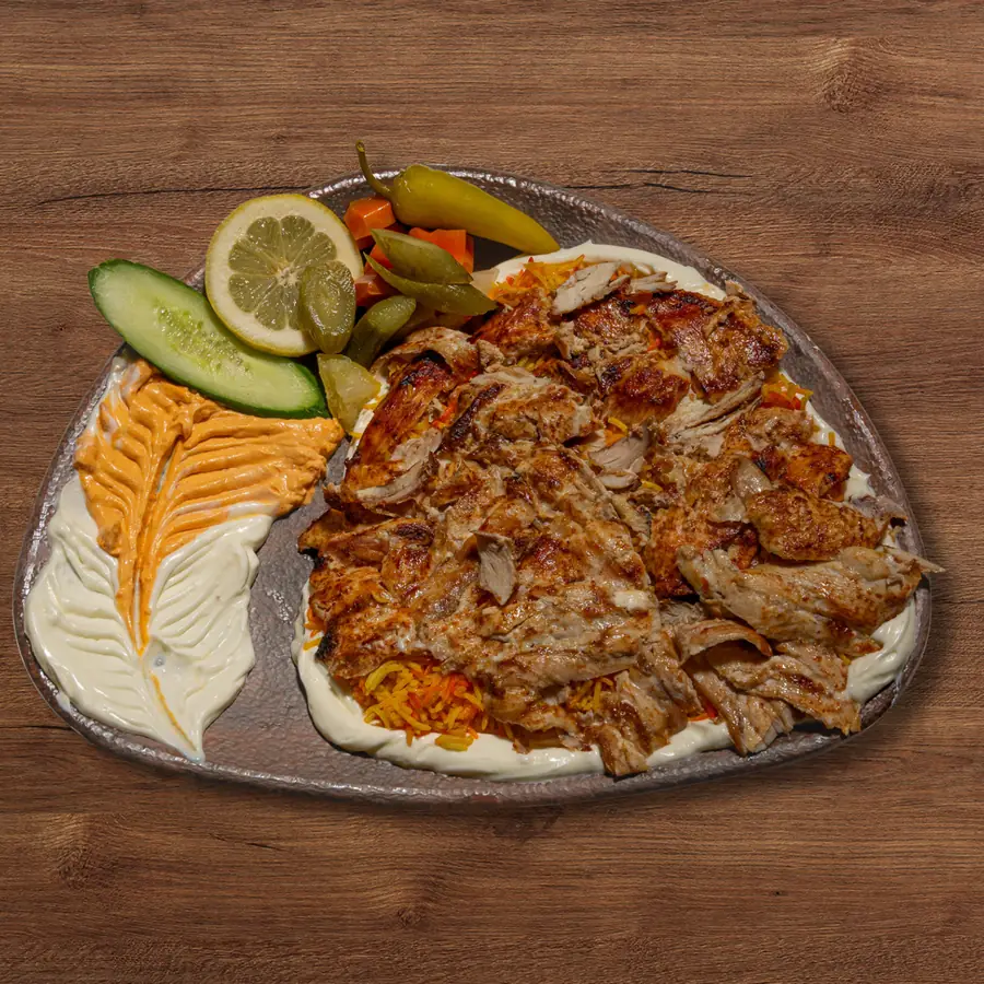 Chicken Shawarma Rice Bowl