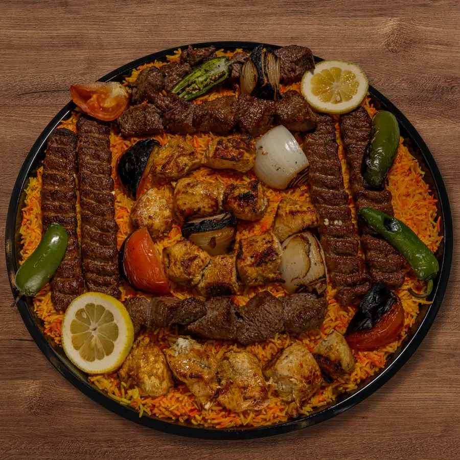 Family Charcoal Platter