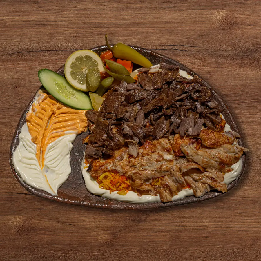 Mix Shawarma Rice Bowl