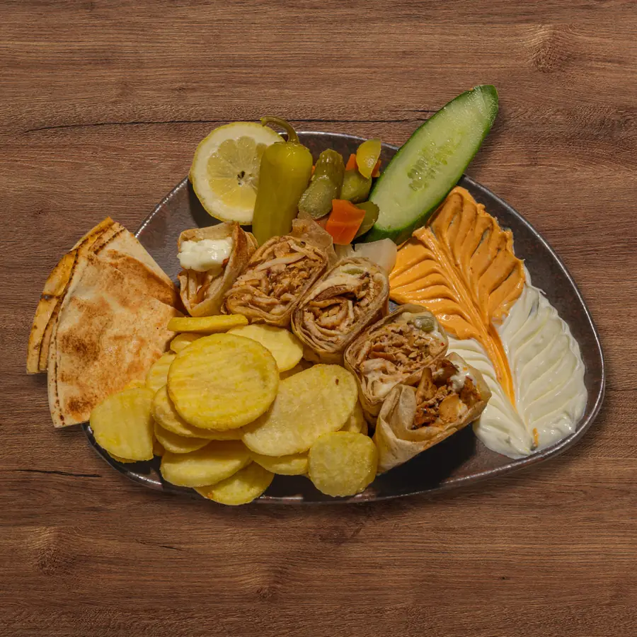 Regular Chicken Shawarma Combo